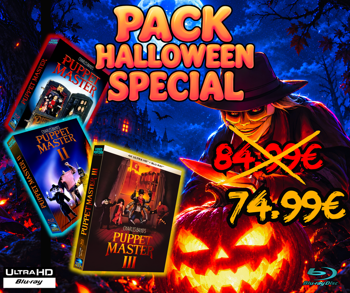 Pack Halloween – Puppet Master 1, 2 & 3