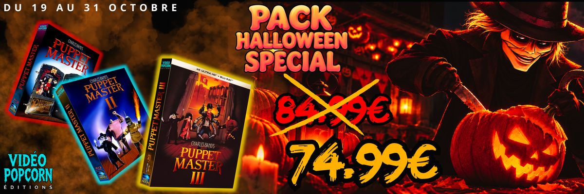Pack Halloween du 19 au 31 Octobre