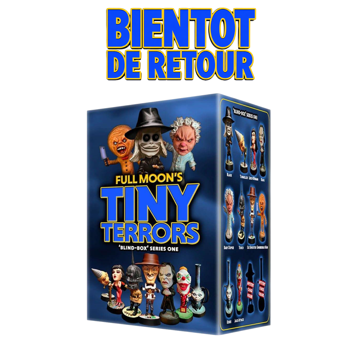 Figurines Tiny Terrors/ Stocks limités– Bientôt à nouveau en précommandes!
