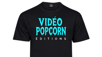 T-Shirt à manches courtes Vidéo Popcorn Editions